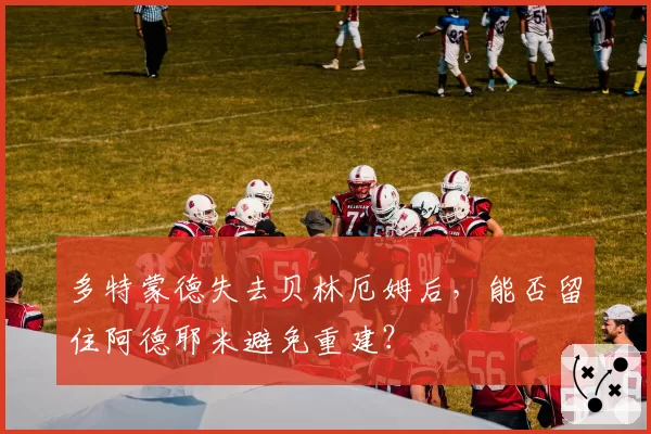 多特蒙德失去贝林厄姆后,能否留住阿德耶米避免重建?